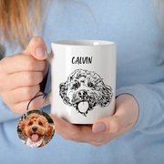 Custom Pet Portrait (Mug)